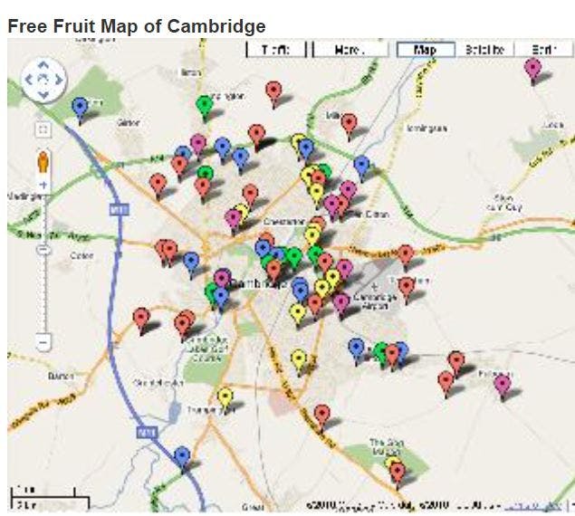 Free Fruit Map cover image